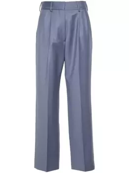 Blaz Milano штаны из лисьего меха, фиолетовый