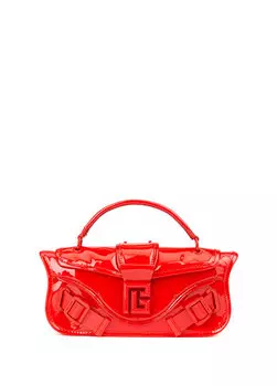Blaze red женская кожаная сумка через плечо Balmain