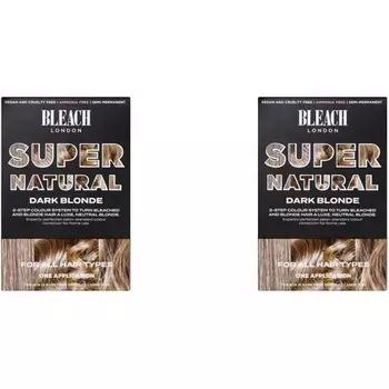 Bleach London Dark Blonde Super Natural Kit - Полуперманентная коррекция цвета