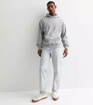 Бледно-голубые джинсы свободного кроя New Look, бледно-голубой