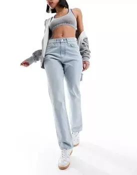 Бледно-голубые прямые джинсы в стиле 90-х ASOS