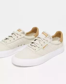 Бледно-коричневые кроссовки adidas Originals 3MC