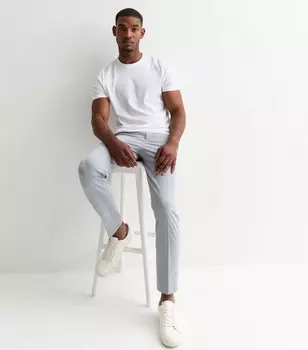 Бледно-серые эластичные брюки Jack & Jones Jack & Jones, бледно-серый