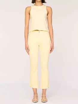 Бледно-желтые брюки с высокой посадкой Bridget Boot Dl1961 - Women'S