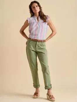 Блейк подвернул брюки Brakeburn, зеленый