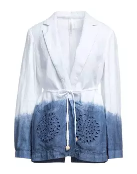 Блейзер 120% Lino, белый