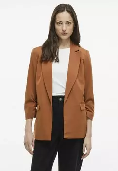 Блейзер 3/4-ARM VILA, коричневый