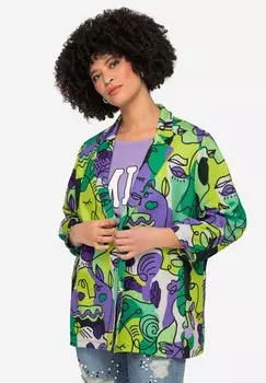 Блейзер 3/4 SLEEVE OPEN FRONT ALL OVER Angel of Style, мультиколор