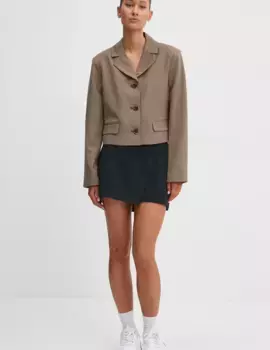 Блейзер Abercrombie & Fitch, коричневый