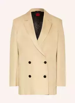 Блейзер абома Hugo, бежевый