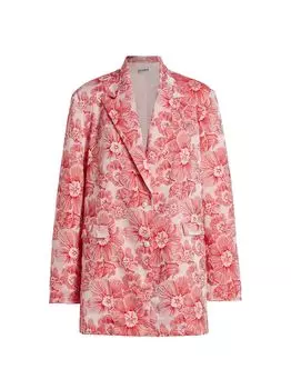 Блейзер Agnes с цветочным принтом BATSHEVA