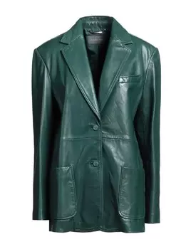 Блейзер Alberta Ferretti, изумрудно-зеленый