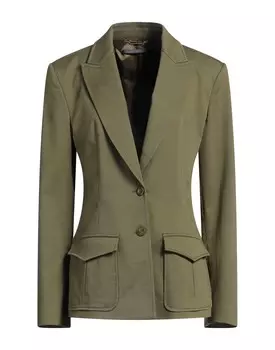 Блейзер Alberta Ferretti, зеленый