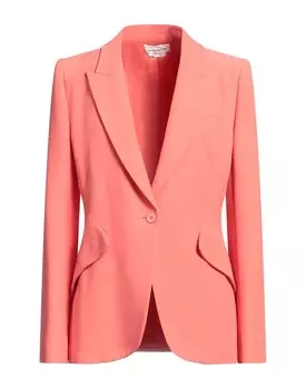 Блейзер Alexander Mcqueen, коралл