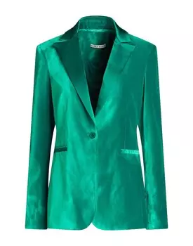 Блейзер Alice + Olivia, изумрудно-зеленый