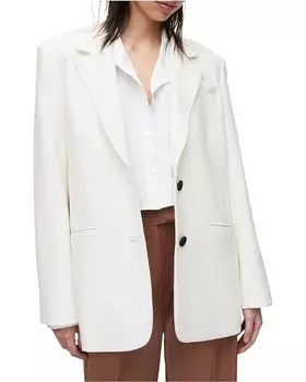 Блейзер AllSaints London, белый