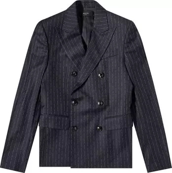 Блейзер Amiri Repeating Double Breasted Blazer 'Navy', синий