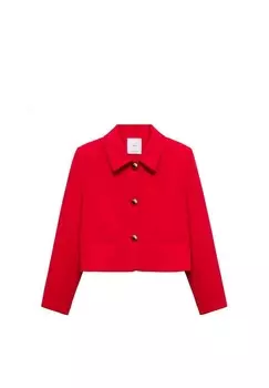 Блейзер ANDREW Mango, красный