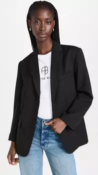 Блейзер ANINE BING Quinn, черный