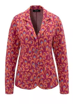 Блейзер Aniston SELECTED, пестрый розовый