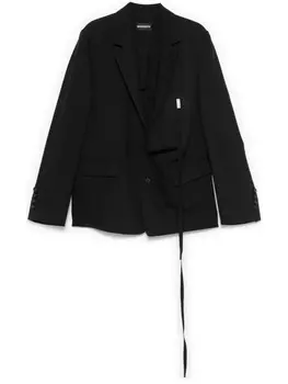 Блейзер Ann Demeulemeester Galm, черный