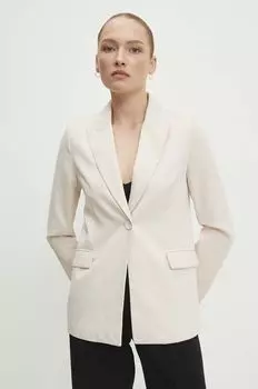 Блейзер Answear Lab, бежевый