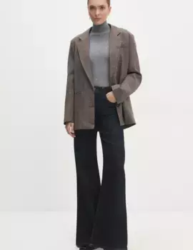 Блейзер Answear Lab, коричневый