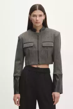 Блейзер Answear Lab, коричневый