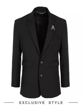 Блейзер Aries X Yoox, черный