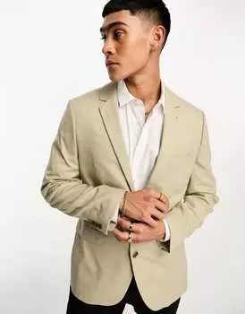 Блейзер ASOS DESIGN с фактурой каменных пиндотов