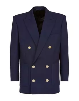 Блейзер Balmain, синий