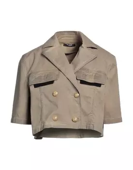 Блейзер Balmain, зеленый