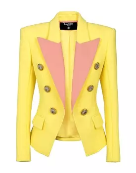 Блейзер Balmain, желтый