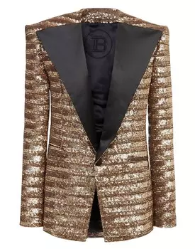 Блейзер Balmain, золото
