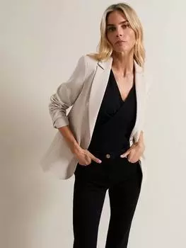 Блейзер belle на одной пуговице Phase Eight, цвет Natural