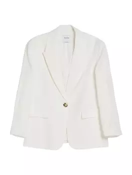 Блейзер Bershka, белый
