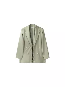 Блейзер Bershka, цвет Pastel Green