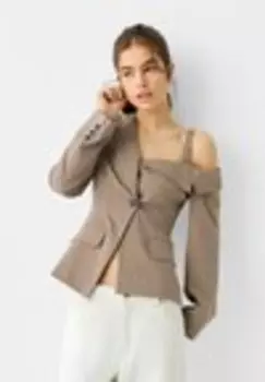 Блейзер Bershka, песочный