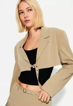 Блейзер Bershka, песочный