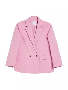 Блейзер Bershka, светло-розовый