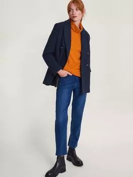 Блейзер Бетси Пальто Monsoon, темно-синий