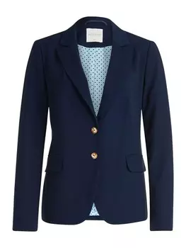 Блейзер BETTY & CO Klassischer Blazer mit Taschen, темно-синий