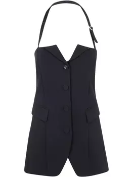 Блейзер без рукавов Blugirl, черный