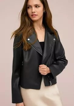Блейзер BIKER, REGULAR FIT Next, черный