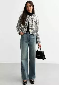 Блейзер BOUCL New Look, белый