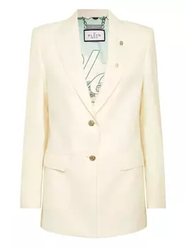 Блейзер Boyfriend Fit Philipp Plein, белый