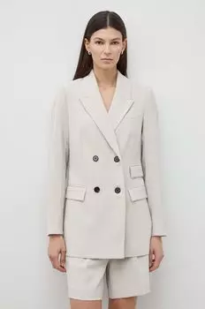 Блейзер BrassicaBBLinda Bruuns Bazaar, бежевый