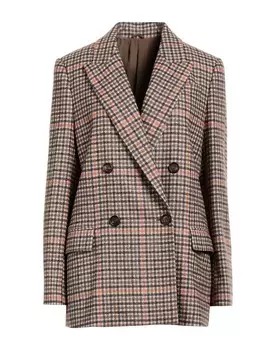 Блейзер Brunello Cucinelli, коричневый