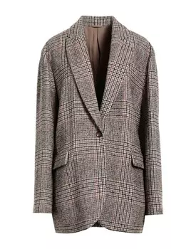 Блейзер Brunello Cucinelli, коричневый