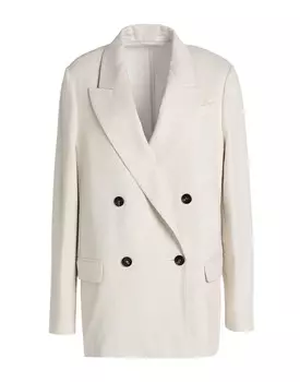Блейзер Brunello Cucinelli, молочный